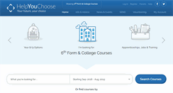 Desktop Screenshot of helpyouchoose.org