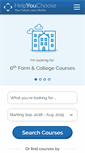 Mobile Screenshot of helpyouchoose.org